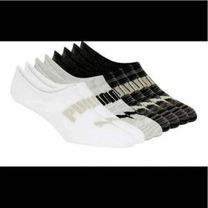 PUMA Ladies Sneaker Liner, 8-Pair sneaker socks